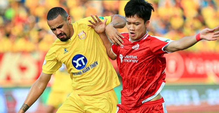 HIGHLIGHTS Nam Định 1-0 Viettel: Thanh Bình đốt lưới Nguyên Mạnh