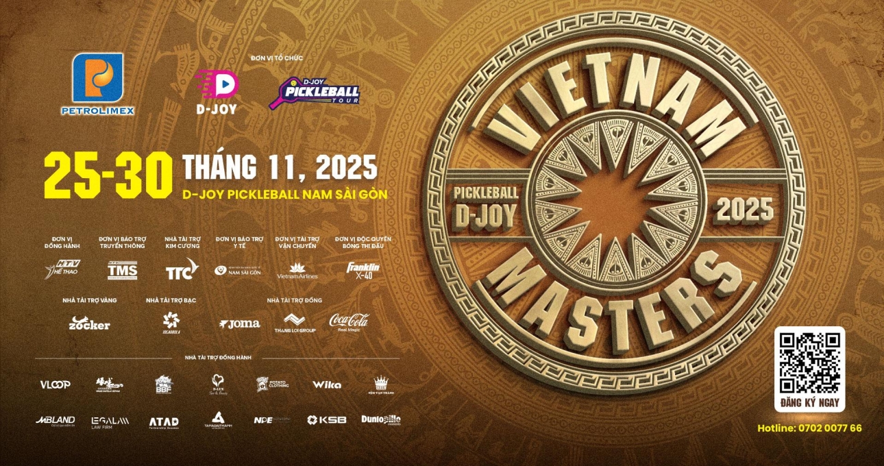 Vietnam Masters - Khát vọng vươn ra thế giới của pickleball Việt Nam