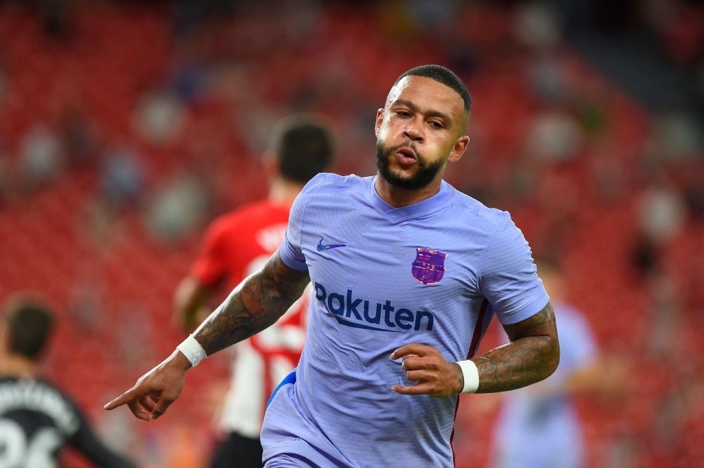 Depay tỏa sáng giúp Barca giành được 1 điểm rời sân San Mames