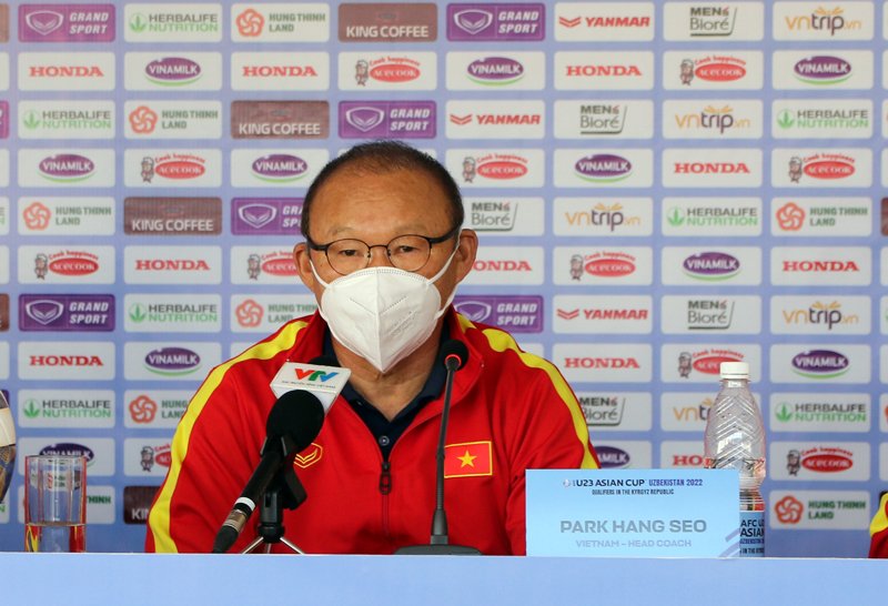 HLV Park Hang Seo: 'Trận đấu với U23 Myanmar không phải là vấn đề lớn'