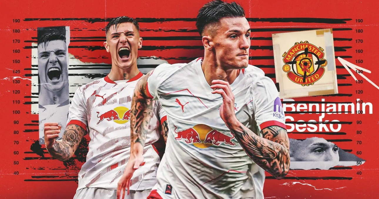 Chuyển nhượng MU 6/8: Tin vui từ Benjamin Sesko; Harry Maguire chốt tương lai