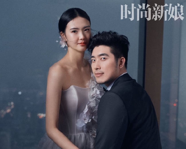 Ngôi sao bóng chuyền nữ Trung Quốc đầy ngọt ngào trong bộ ảnh áo cưới