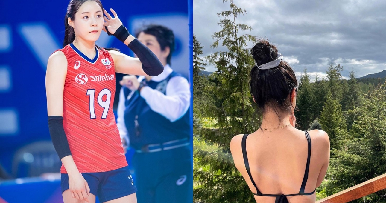 'Hot girl bóng chuyền' Hàn Quốc khiến fan 'sốc' bởi quá mạnh bạo trên MXH