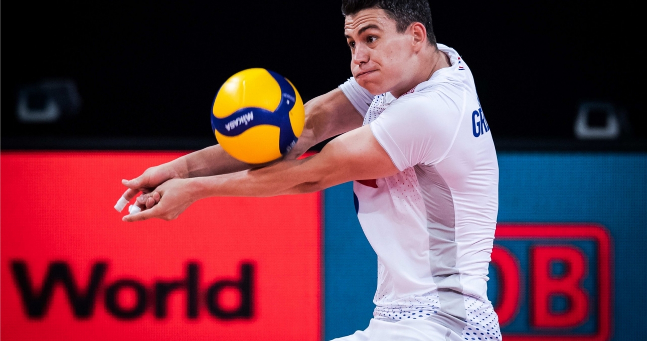 Đẳng cấp của libero số 1 thế giới Jenia Grebennikov tại VNL 2022