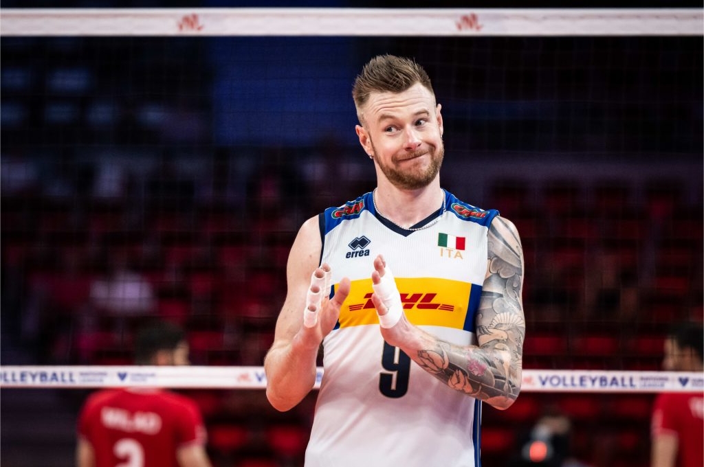'Ông hoàng tốc độ' Zaytsev bất ngờ bị loại khỏi tuyển bóng chuyền nam Ý
