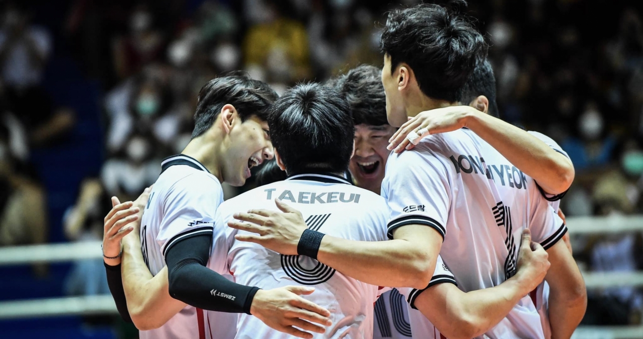 Kết quả Cúp bóng chuyền nam châu Á - AVC Cup 2022 ngày 12/8: Kì tích Hàn Quốc