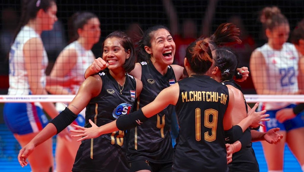 5 lý do Thái Lan nằm trong top 8 đội mạnh nhất VNL 2022