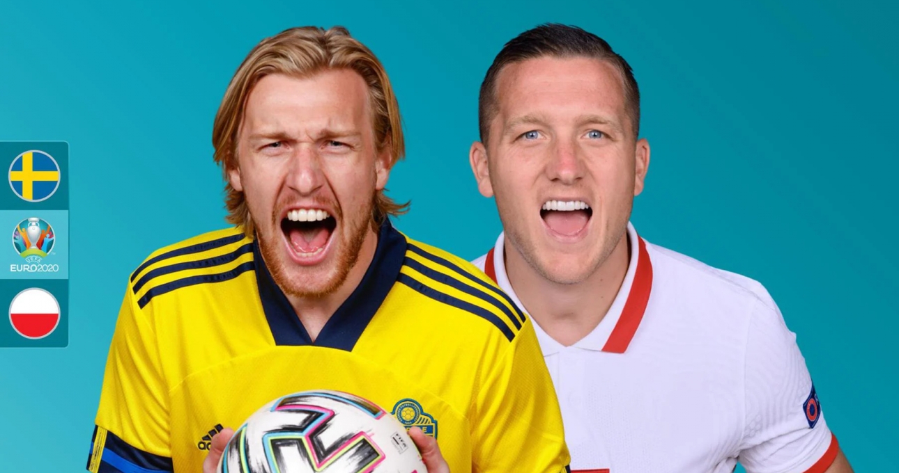 Xem trực tiếp Thụy Điển vs Ba Lan - EURO 2021 ở đâu? Kênh nào?