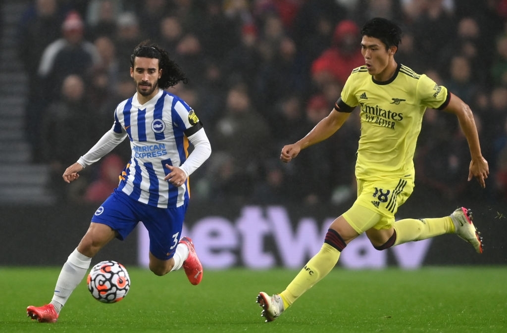 Brighton cân bằng điểm số với MU, Liverpool sau trận đấu với Arsenal
