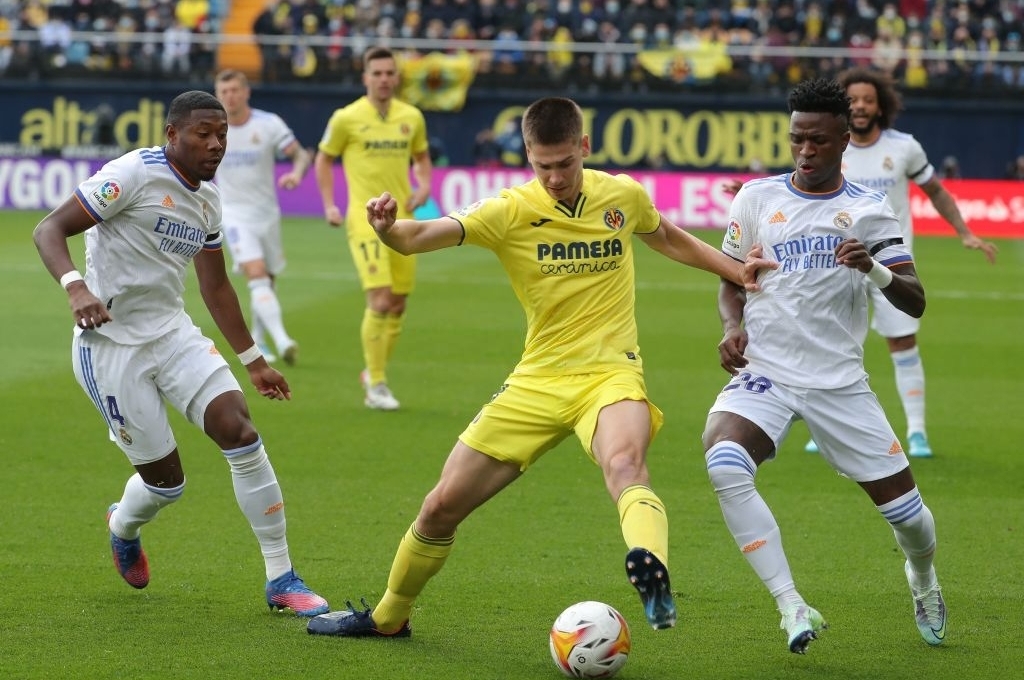 Real Madrid và Villarreal cầm chân nhau trong trận cầu không bàn thắng
