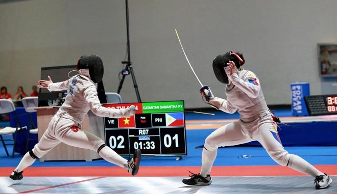 Tuyển thủ đấu kiếm Việt Nam thi đấu quốc tế nhiễm Covid-19