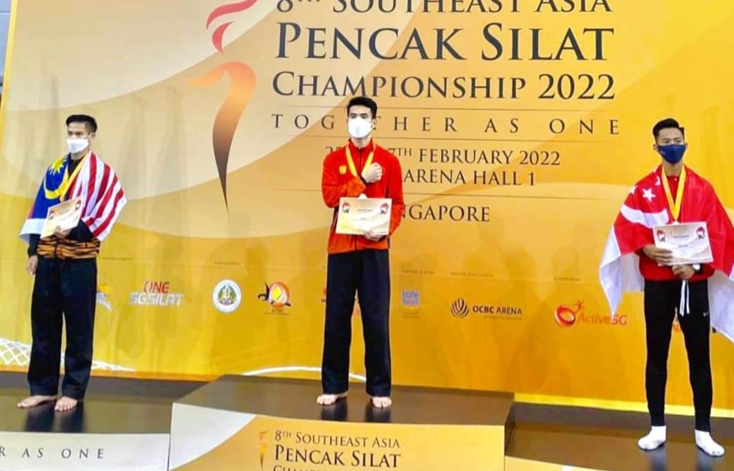 Pencak Silat Việt Nam tạo 'mưa HCV' trên đất Singapore