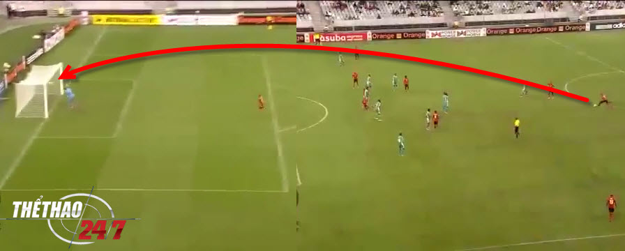 Video: Pha sút phạt của Dario Khan khiến CR7 và Messi phải chào thua