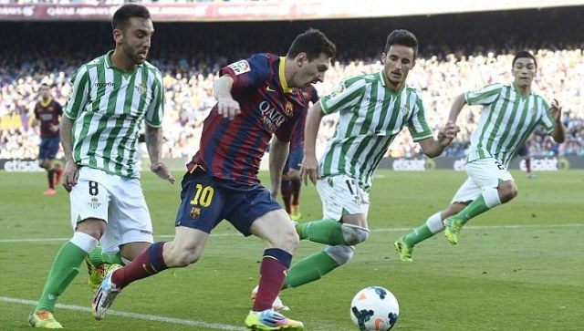 Video bàn thắng: Barcelona 3-1 Real Betis (VĐQG Tây ban Nha 2013/14)