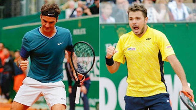 Video tennis: Ngược dòng hạ Federer, Wawrinka vô địch Monte-Carlo