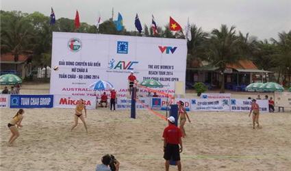 Bế mạc Giải bóng chuyền bãi biển nữ châu Á Tuần Châu-Hạ Long
