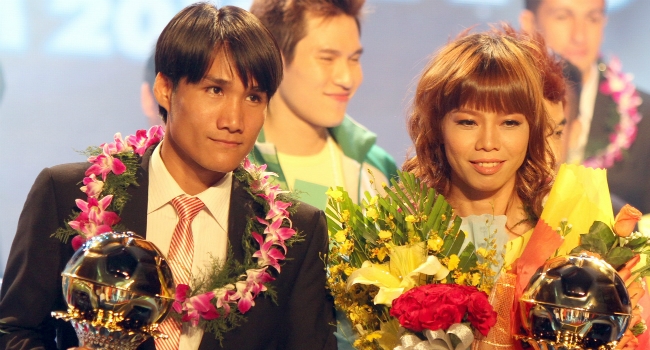 Không có cầu thủ nào giành được danh hiệu QBV Việt Nam năm 2013