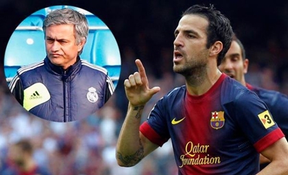 Những màn đấu khẩu 'nảy lửa' của Fabregas và Mourinho trong quá khứ