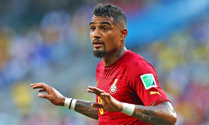 Kevin-Prince Boateng hết cơ hội khoác áo ĐT Ghana