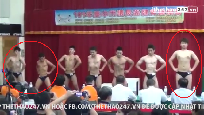 VIDEO: Cuộc thi thể hình toàn... dị nhân ở Đài Loan