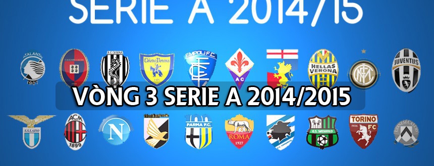 Lịch thi đấu, Kết quả, BXH Bóng đá Italia 2015/2016