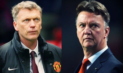 David Moyes bất ngờ muốn MU kiên nhẫn với Van Gaal