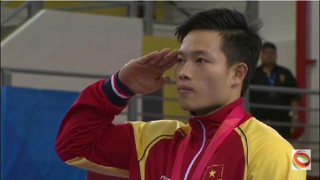 Video SEA Games 28: Lễ trao HCV vòng treo - Đặng Nam