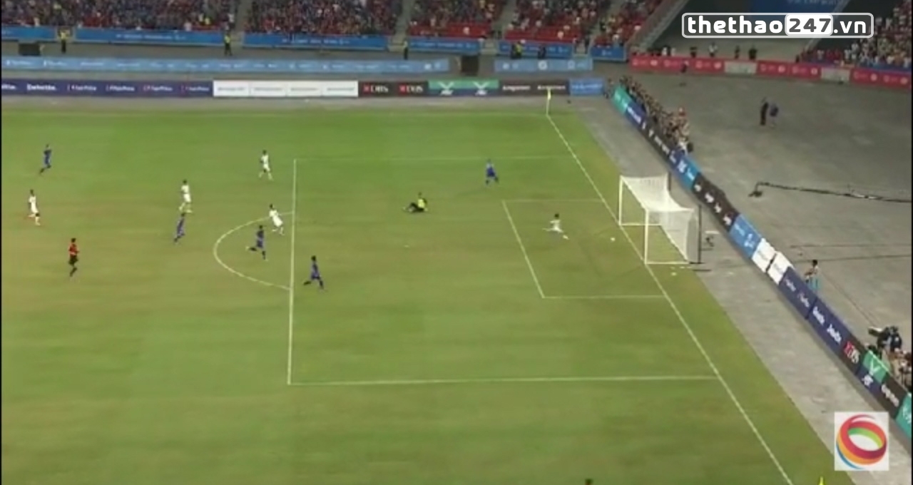 Video U23 Thái Lan - U23 Myanmar: Chananan nâng tỉ số lên 2-0 cho Thái Lan