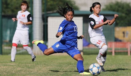 Hạ Thái Lan, U14 nữ Việt Nam vô địch giải U14 nữ Châu Á