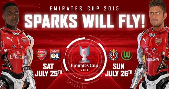 Emirates Cup 2015: Điểm mặt khách mời