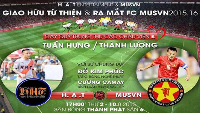 VIDEO: Tuấn Hưng đánh bại Thành Lương trong trận đấu gây quỹ từ thiện