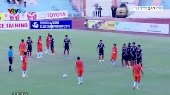 VIDEO: Top 5 bàn thắng đẹp nhất vòng 21 V-League 2015