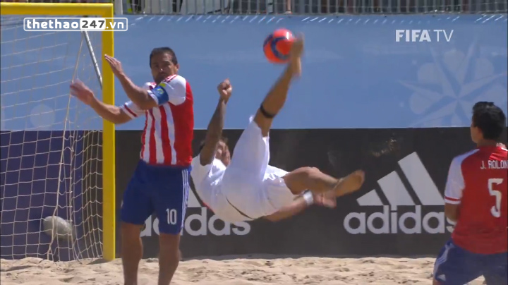 VIDEO: 10 bàn thắng đẹp nhất World Cup bóng đá bãi biển 2015