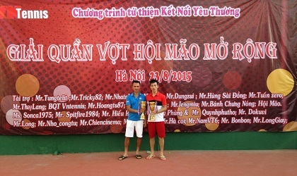 Hà Nội phát triển mạnh các giải Tennis “phủi”