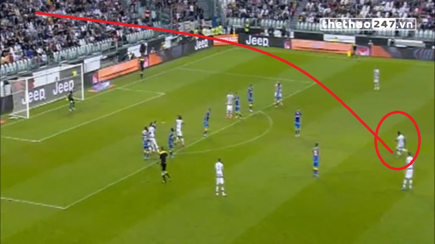 VIDEO: Pha sút phạt thảm họa của Paul Pogba