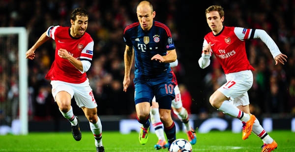 Arsenal biết sức mạnh của Bayern trên đất Đức