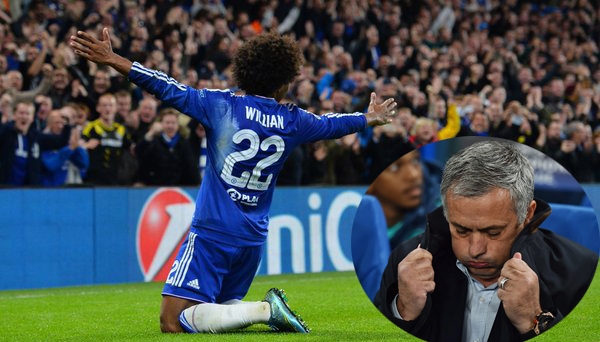 VIDEO: Siêu phẩm đá phạt giải cứu HLV Mourinho của Willian