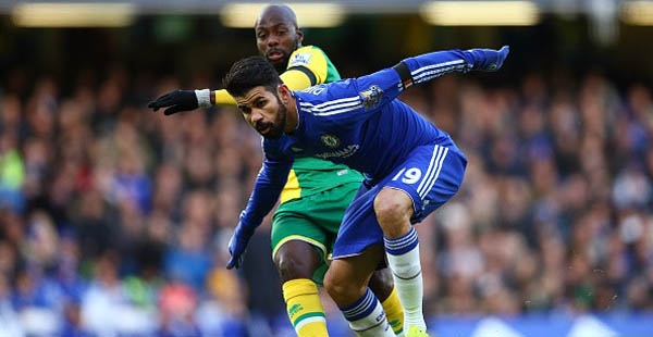Costa tỏa sáng, Chelsea nhọc nhằn hạ Norwich
