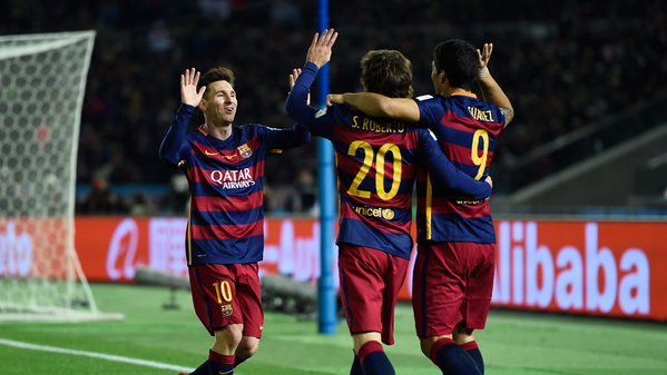 Video bàn thắng: River Plate 0-3 Barcelona (FIFA Club World Cup 2015)