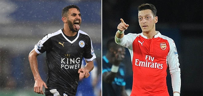ĐHTB vòng 17 Ngoại hạng Anh: Siêu nhân Ozil - Mahrez