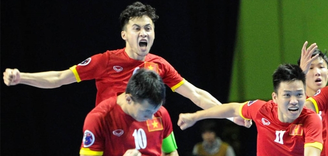 ĐT futsal Việt Nam được thưởng 1 tỷ đồng