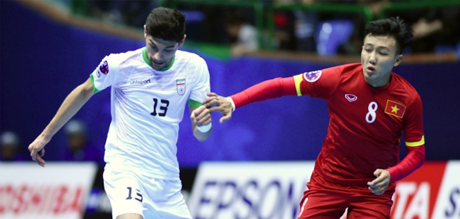 Những lý do khiến futsal Việt Nam thảm bại trước Iran