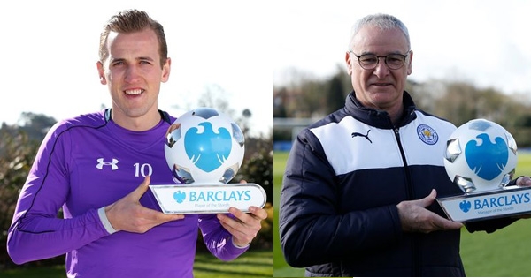 Harry Kane ẵm danh hiệu xuất sắc nhất tháng 3