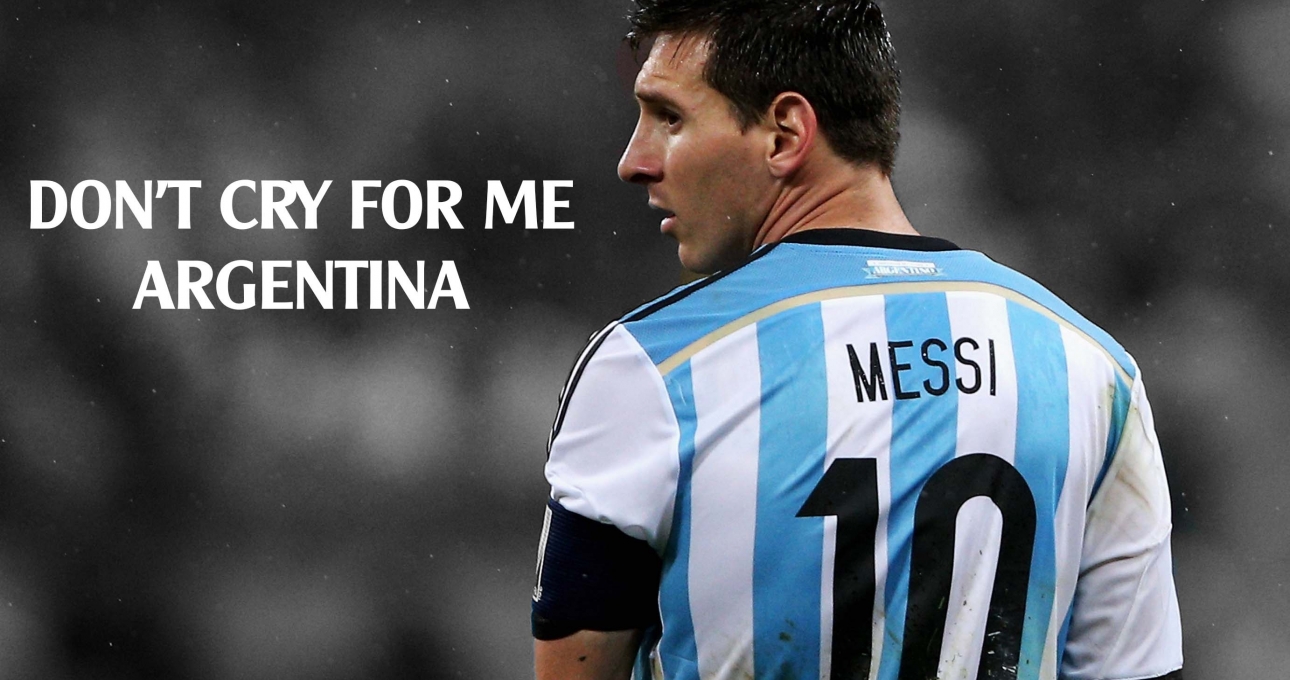 VIDEO: Don't Cry For Me Argentina