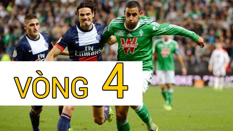 Lịch thi đấu Ligue 1 vòng 4, trực tiếp bóng đá Pháp K+