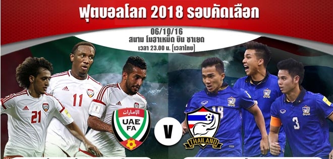 UAE vs Thái Lan: Chờ bản lĩnh người Thái - 23h00, 6/10