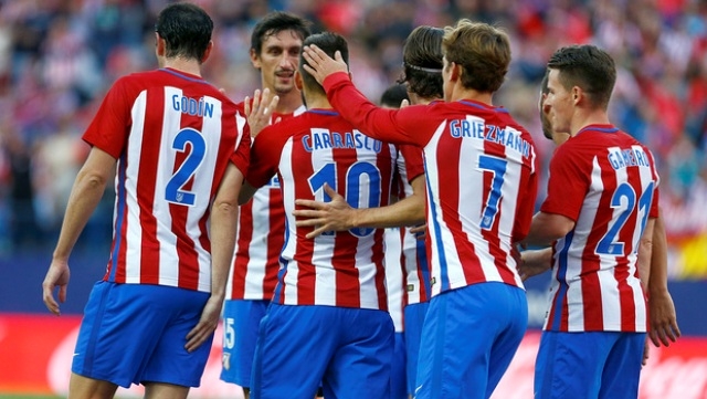 Video bàn thắng: Atletico Madrid 7-1 Granada (Vòng 8 - La Liga)