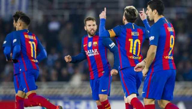 Video bàn thắng: Real Sociedad 1-1 Barcelona (Vòng 13 - La Liga)