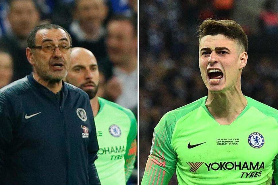 Sarri giải thích lý do trừng phạt Kepa ở trận gặp Tottenham