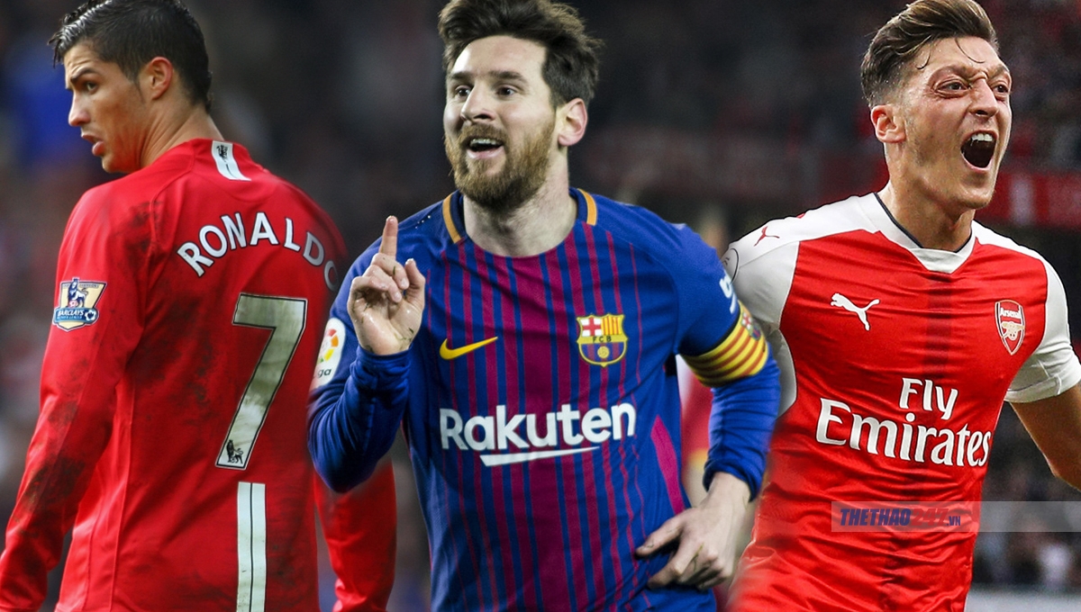 Vua kiến tạo thế kỷ 21: Messi, Ronaldo có còn 'bá đạo'?